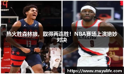 热火胜森林狼，取得两连胜！NBA赛场上演绝妙对决