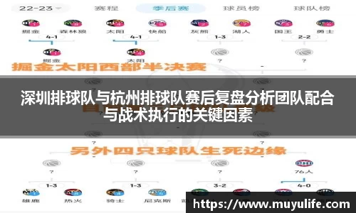 深圳排球队与杭州排球队赛后复盘分析团队配合与战术执行的关键因素